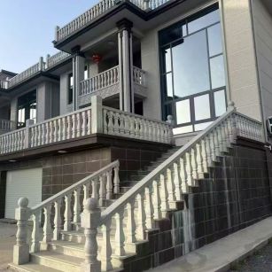 南充 芝麻白别墅阳台栏杆，楼梯栏杆