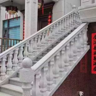 南充 天然石材 阳台庭院护栏、栏杆