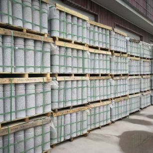 南充 芝麻白挡车柱、阻车桩、隔离柱