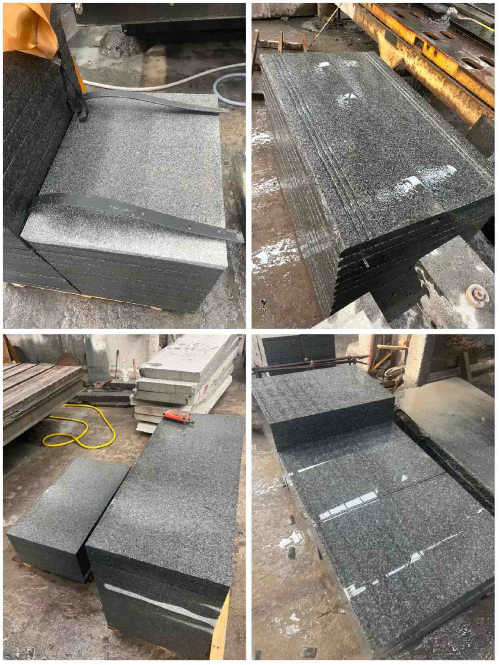 南充 芝麻黑地铺石材