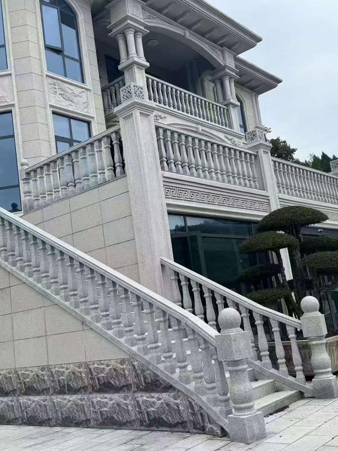 南充 芝麻白别墅，栏杆