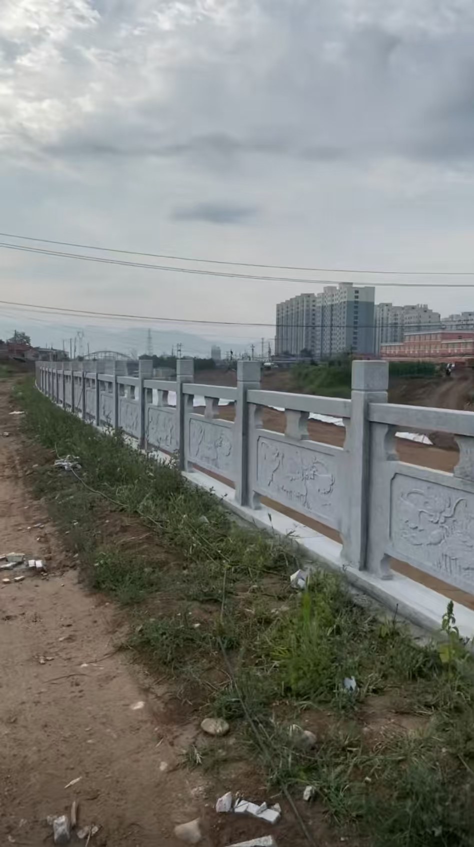 南充 石材河道栏杆