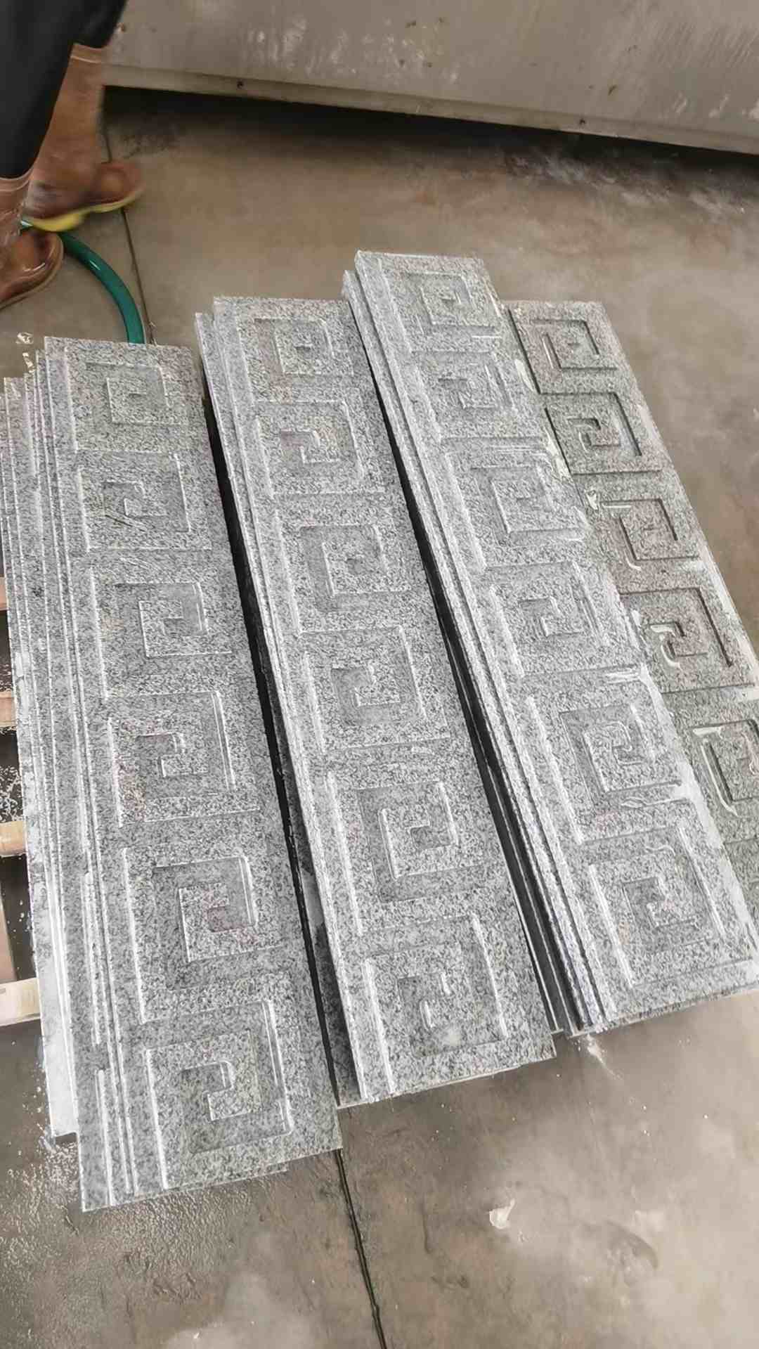 南充 别墅回纹线条，雕刻