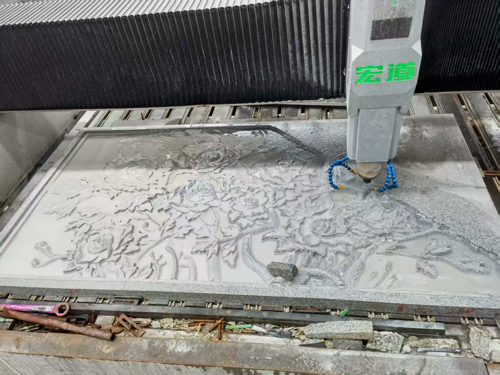 南充 别墅墙面石材雕刻