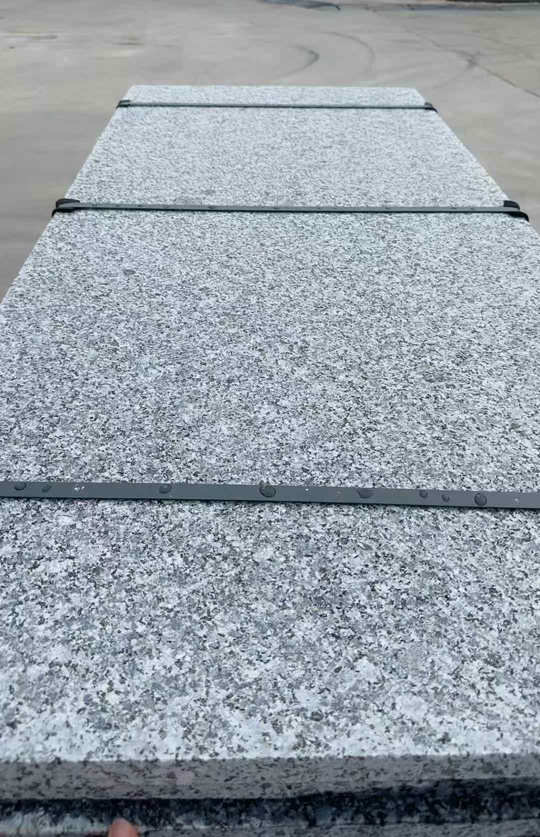 南充 芝麻黑火烧面毛板，条板，半成品