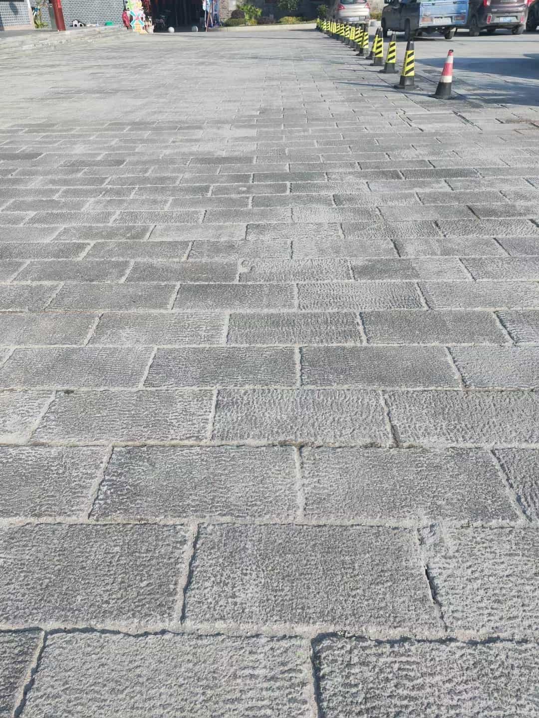 南充仿古石铺装效果