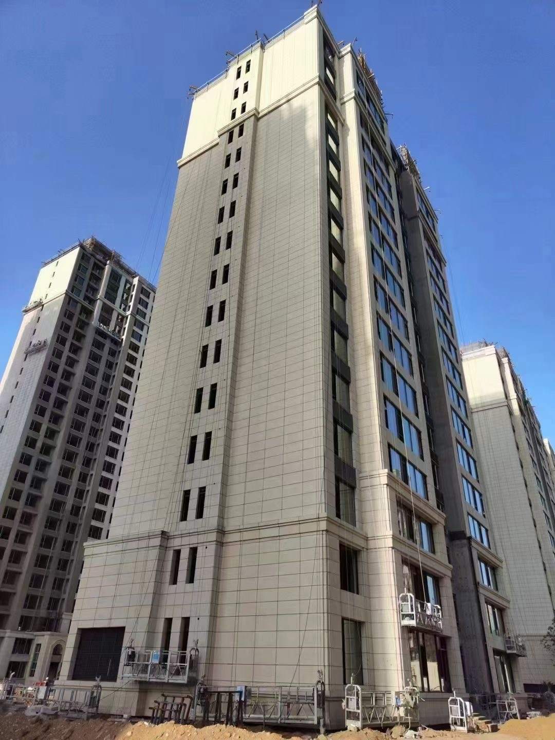 南充黄金麻高端小区，外墙干挂