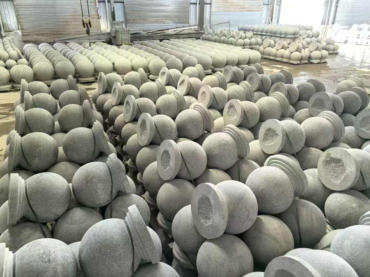 南充石材挡车球